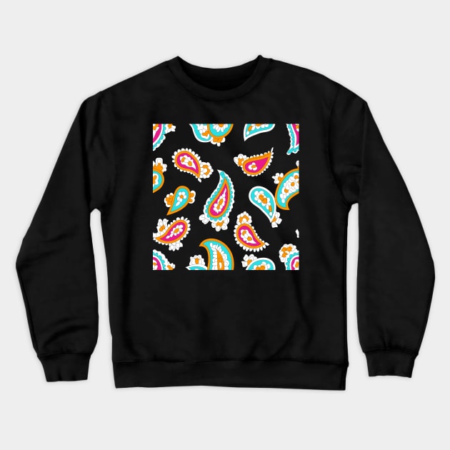 Paisley Crewneck Sweatshirt by ilhnklv